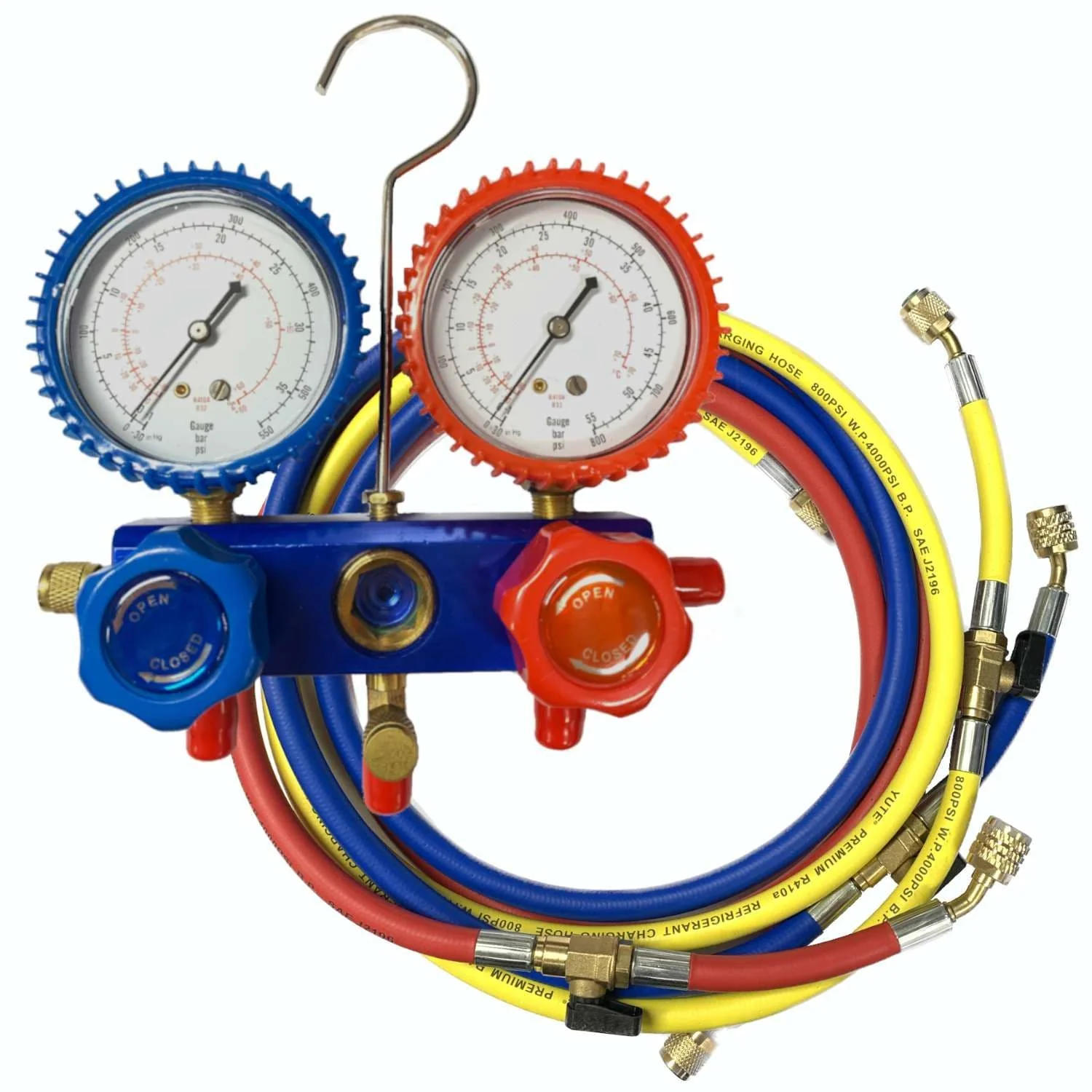 Air Conditioning Manifold Gauge Set 2 Way R32 R410A - Image 3
