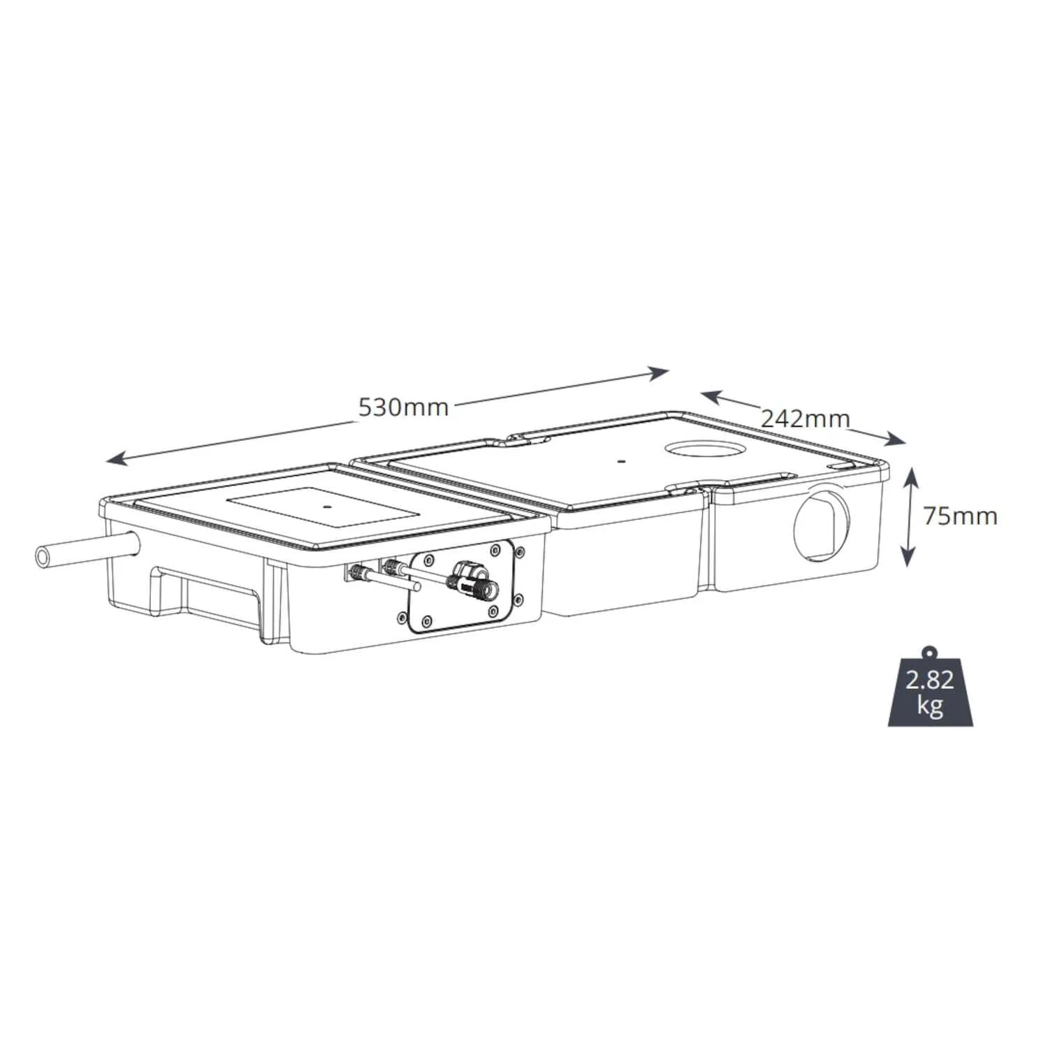 Aspen Compact ERRP 4L Dairy Cabinet Pump - Image 3