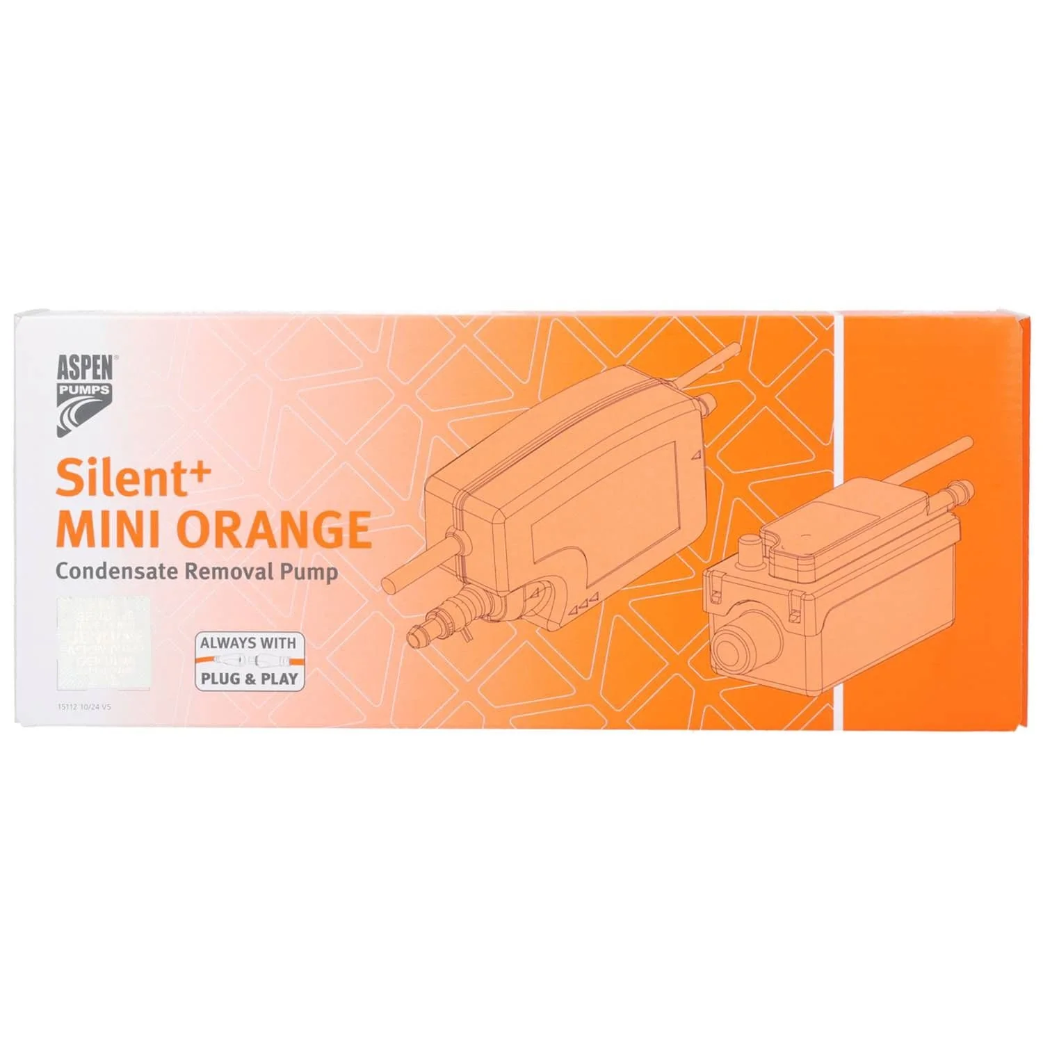 Aspen Silent+ Mini Orange Pump Gen 5 - Image 3