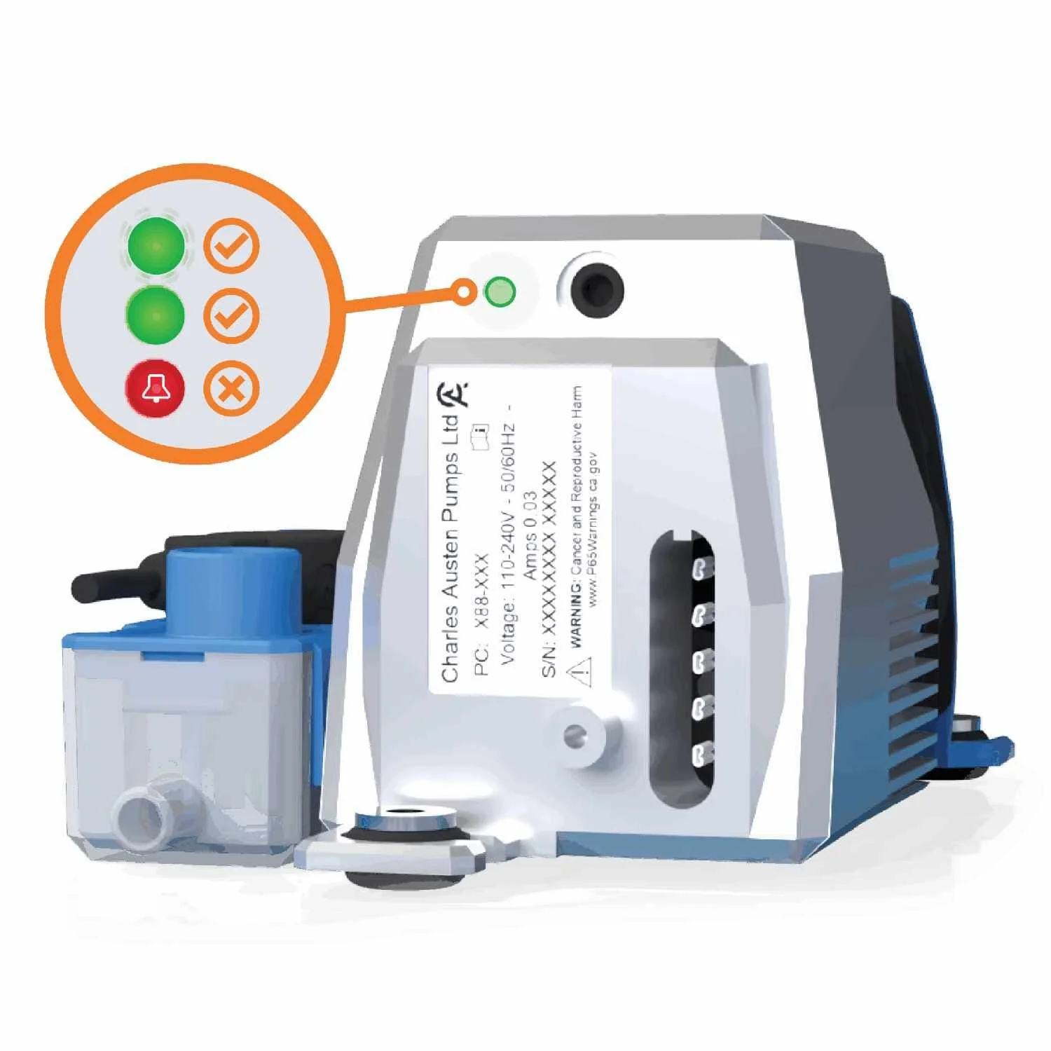 Blue Diamond MiniBlue V2 Condensate Pump - Image 5