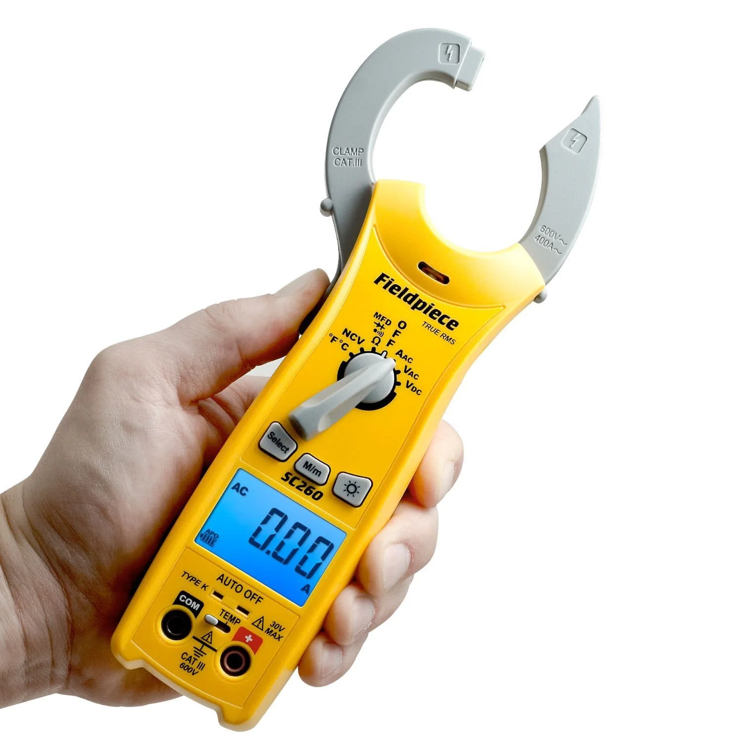 Fieldpiece Compact Clamp Meter with True RMS SC260 - Image 3