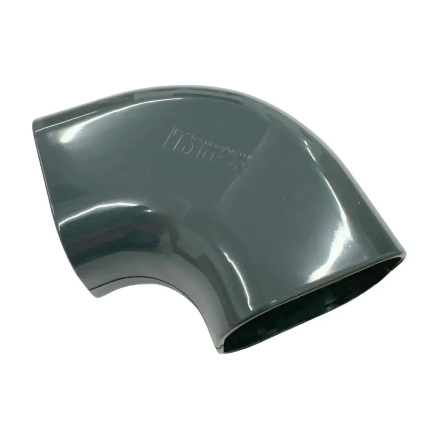Grey Trunking 70x64mm Flat 90 Elbow - Image 2