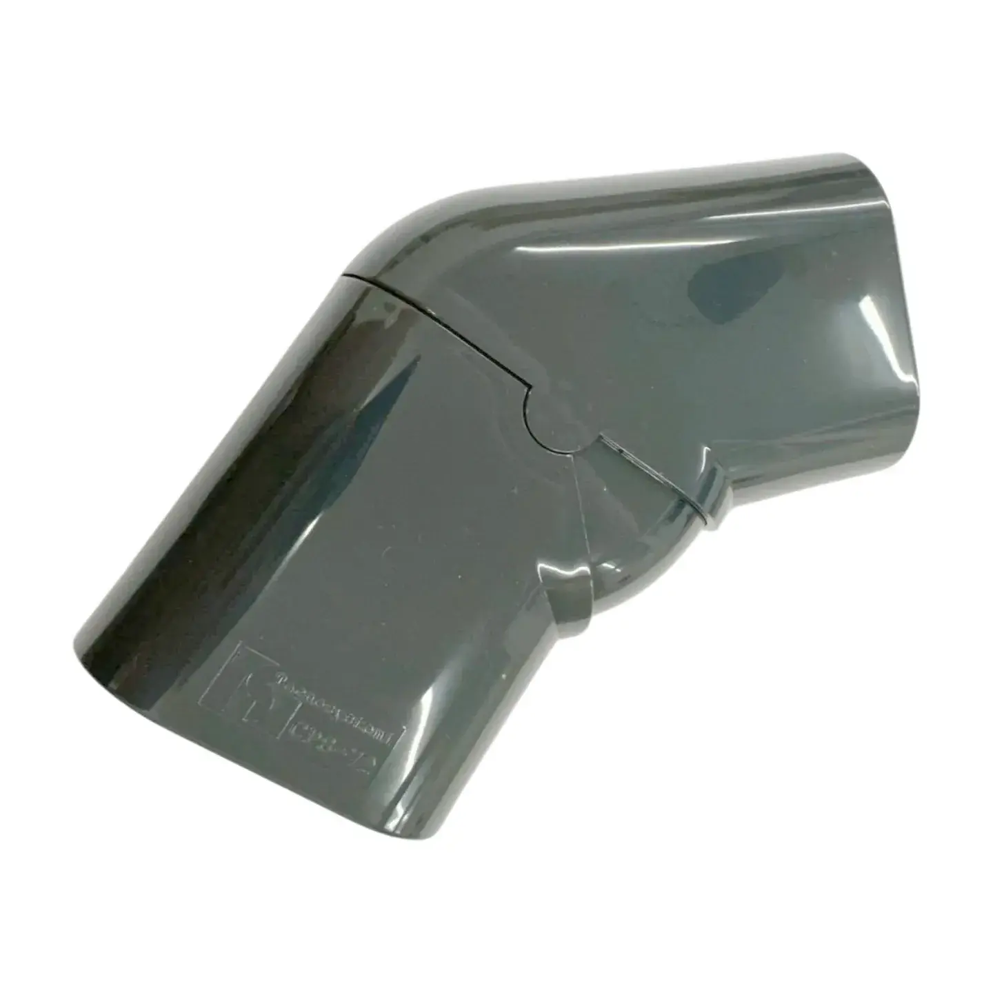 Grey Trunking 70x64mm Flat Adjustable Elbow - Image 2