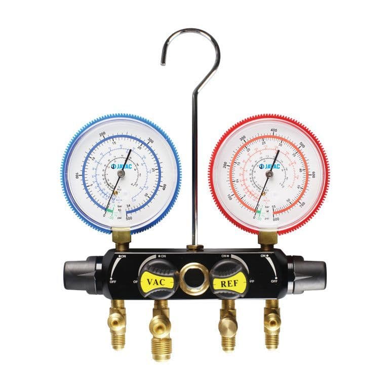 Javac EL75172 4 Valve Manifold Set R410A R32 Sight Glass - Image 2