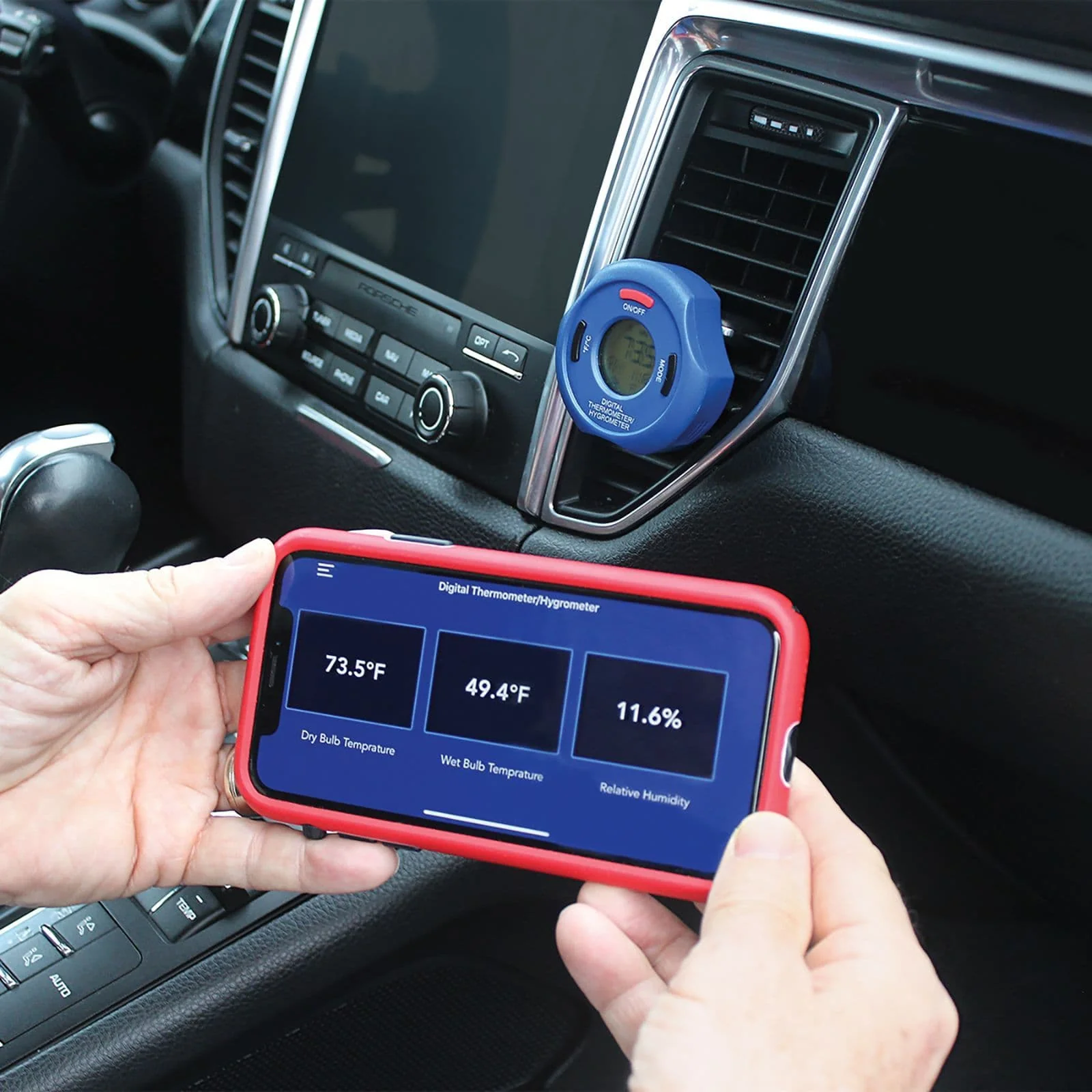 Mastercool Digital Thermometer/Hygrometer Bluetooth - Image 3