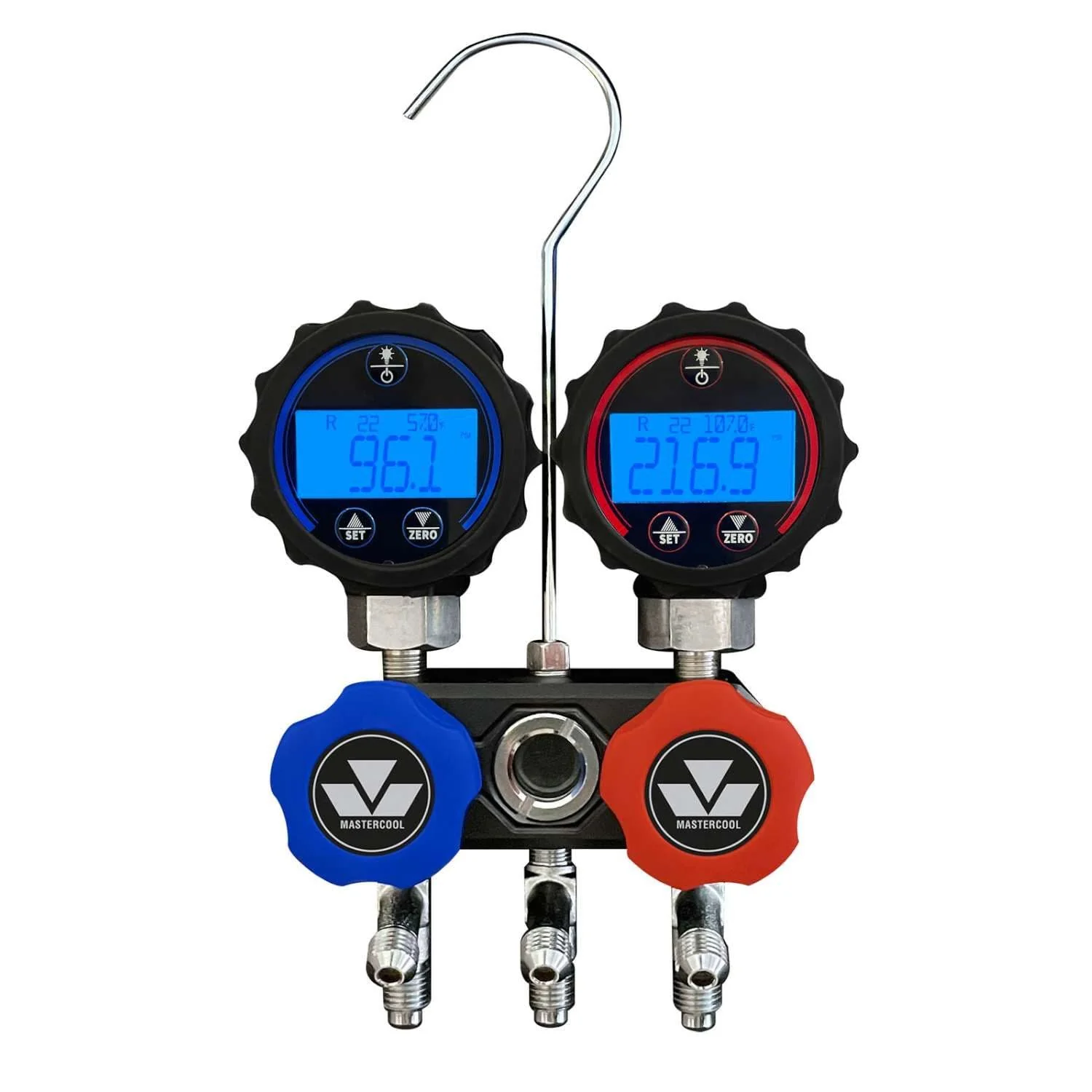 Mastercool Mini Fold Refrigeration Digital Manifold Set - Image 2