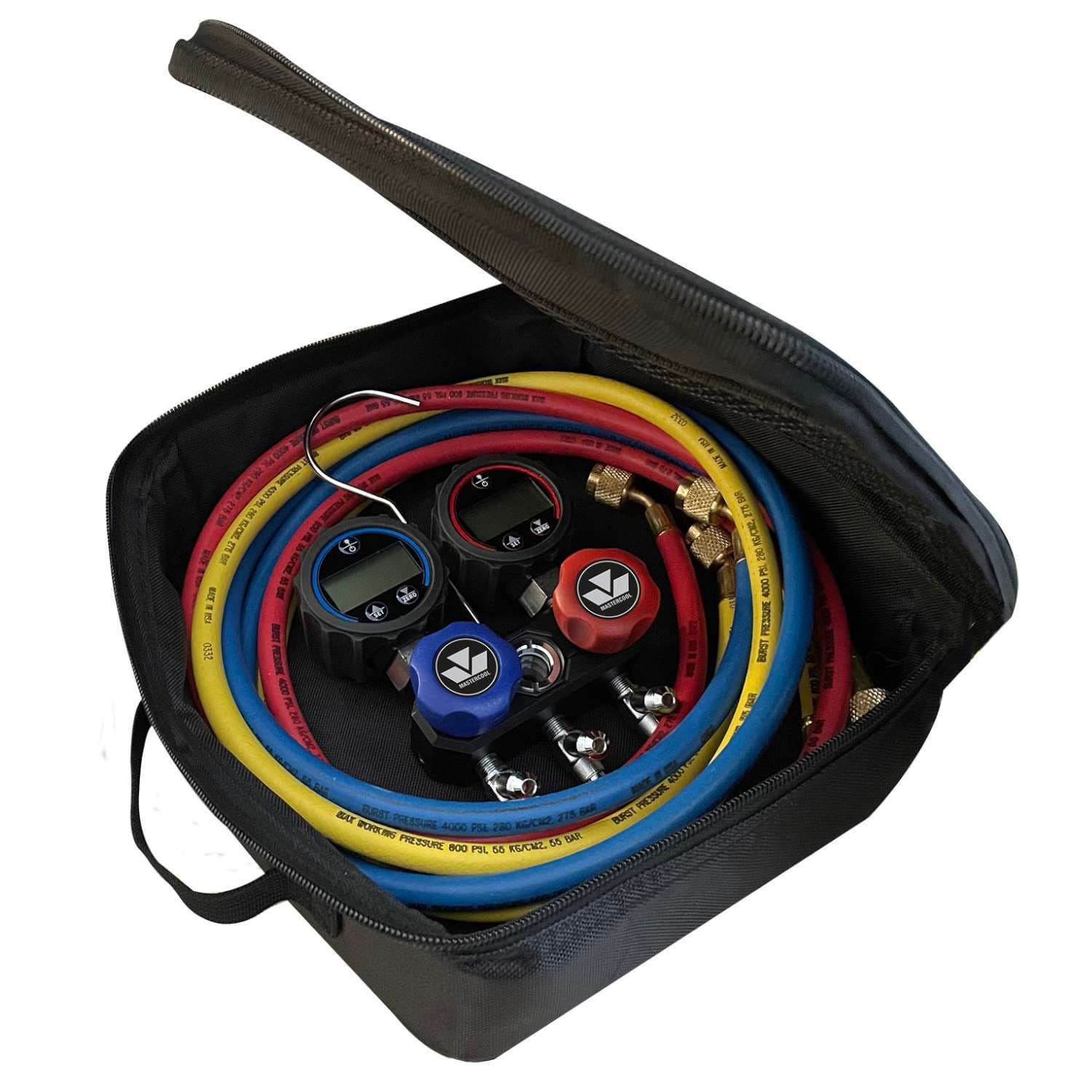 Mastercool Mini Fold Refrigeration Digital Manifold Set - Image 3