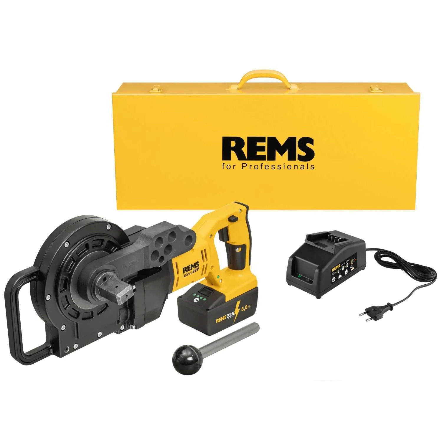 REMS Curvo 22v Battery Pipe Bender - Image 2