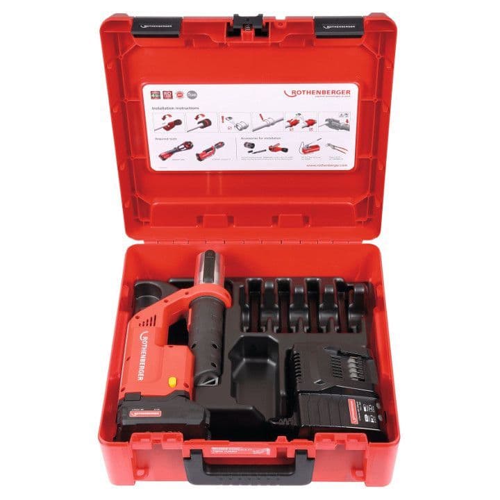 Rothenberger Romax Compact TT Air Con Set 1/4" to 1.1/8" - Image 2