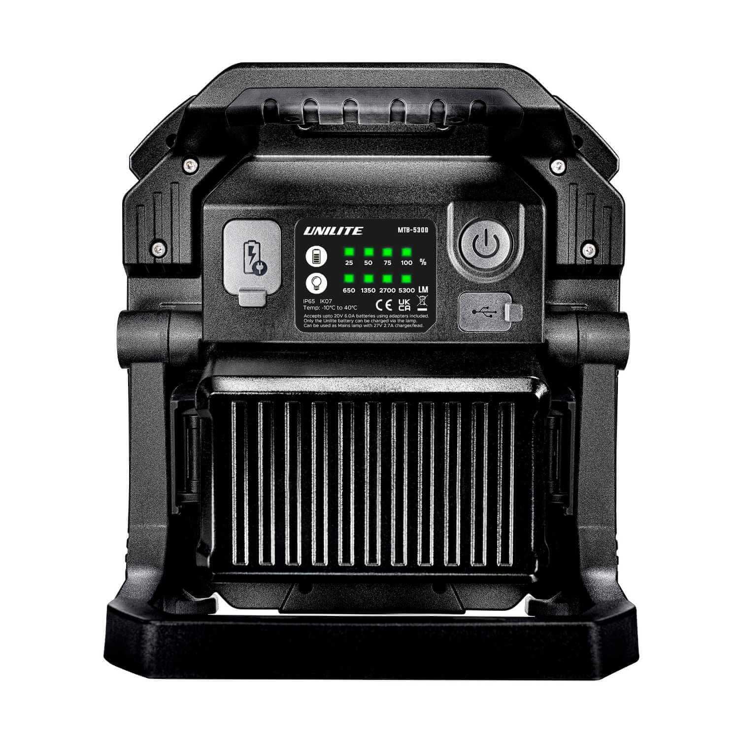 Unilite MTB-5300 Multi Power Tool Battery Site Light - Image 3
