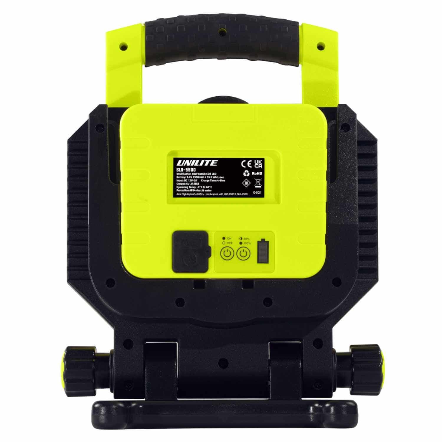 Unilite SLR-5500 Rechargeable Work Light 5500 Lumens - Image 4