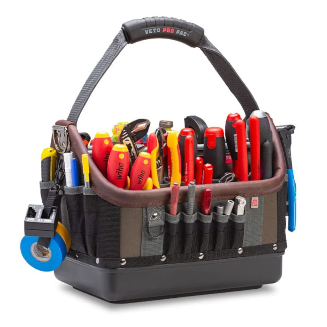 Veto Pro Pac Tech OT LC Open Top Tool Bag with Centre Box - Image 3