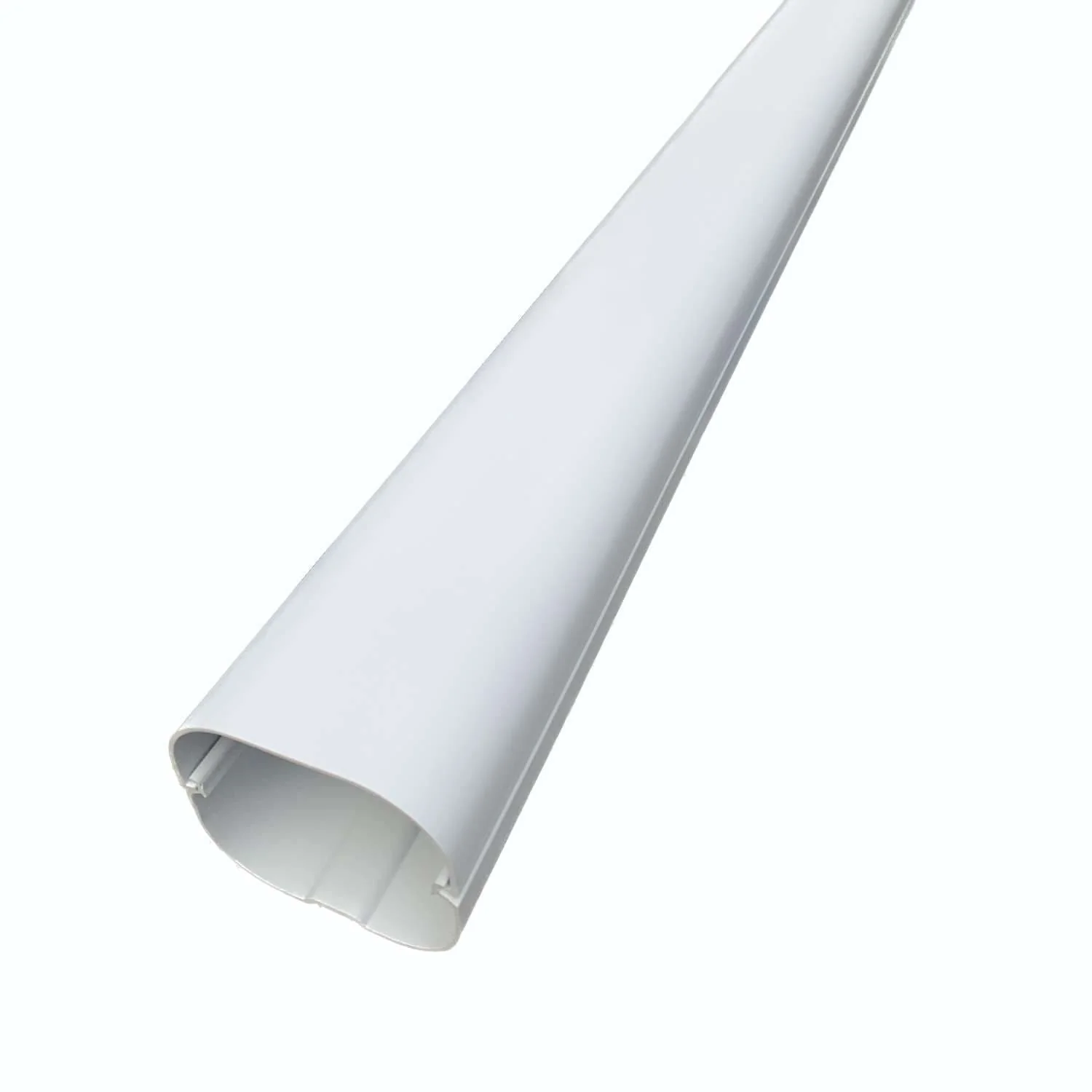 White Pipe Cable Trunking 70x64mm 2m Box of 8 - Image 3