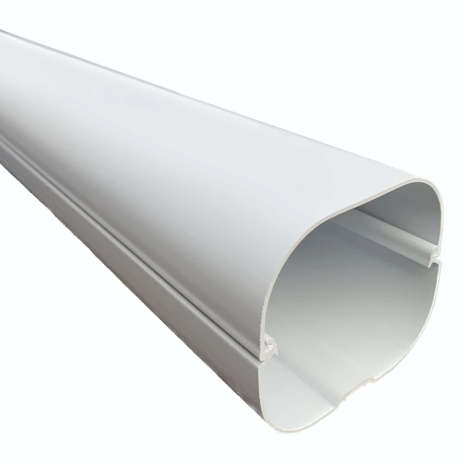 White Pipe Cable Trunking 70x64mm 2m Box of 8 - Image 4