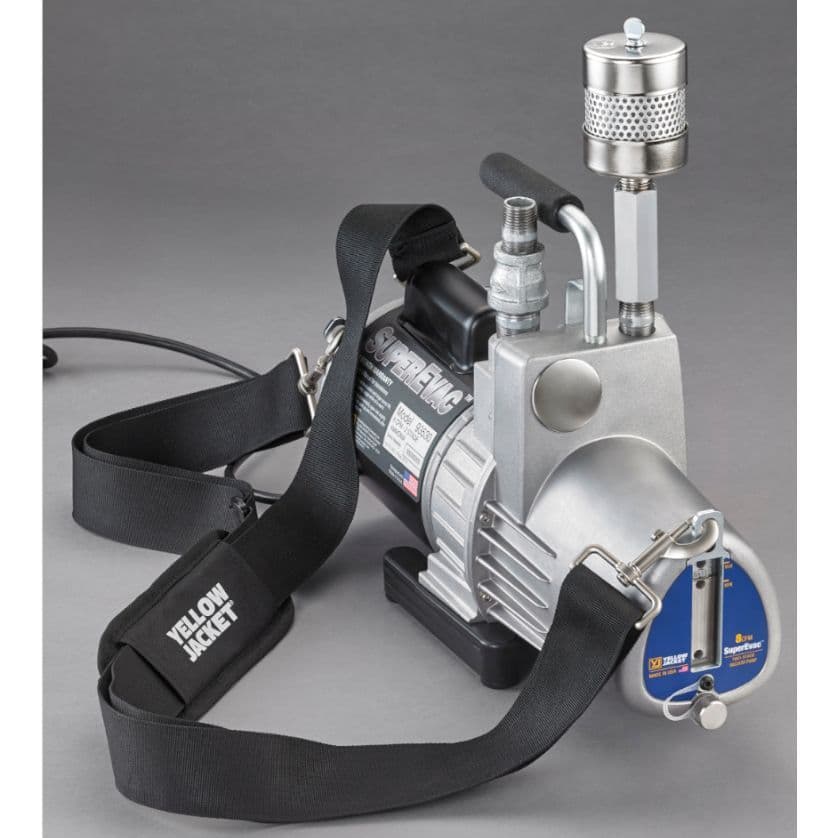 Yellow Jacket SuperEvac Vacuum Pump for Ammonia NH3 UK Model - Image 2